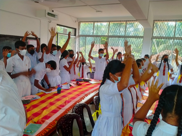 School students were informed under the theme "Reconciliation for Future Leaders" in Homagama (2022-12-16)